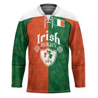 Custom Irish Rugby Hockey Jersey Shamrock with Celtics Vibes The Half Style - Wonder Print Shop