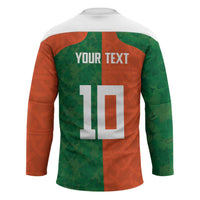 Custom Irish Rugby Hockey Jersey Shamrock with Celtics Vibes The Half Style - Wonder Print Shop
