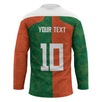 Custom Irish Rugby Hockey Jersey Shamrock with Celtics Vibes The Half Style - Wonder Print Shop