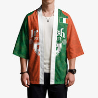 Custom Irish Rugby Kimono Shamrock with Celtics Vibes The Half Style - Wonder Print Shop