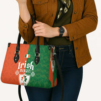 Irish Rugby Leather Bag Shamrock with Celtics Vibes The Half Style - Wonder Print Shop