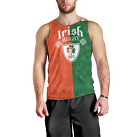 Custom Irish Rugby Men Tank Top Shamrock with Celtics Vibes The Half Style - Wonder Print Shop