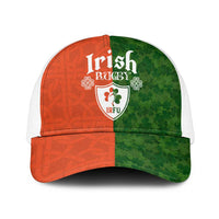 Irish Rugby Mesh Trucker Cap Shamrock with Celtics Vibes The Half Style - Wonder Print Shop