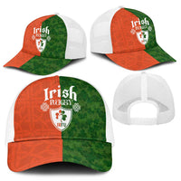 Irish Rugby Mesh Trucker Cap Shamrock with Celtics Vibes The Half Style - Wonder Print Shop
