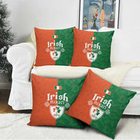 Irish Rugby Pillow Cover Shamrock with Celtics Vibes The Half Style - Wonder Print Shop