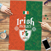 Irish Rugby Puzzle Shamrock with Celtics Vibes The Half Style - Wonder Print Shop