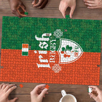 Irish Rugby Puzzle Shamrock with Celtics Vibes The Half Style - Wonder Print Shop