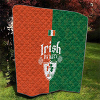 Irish Rugby Quilt Shamrock with Celtics Vibes The Half Style - Wonder Print Shop