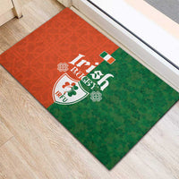 Irish Rugby Rubber Doormat Shamrock with Celtics Vibes The Half Style - Wonder Print Shop