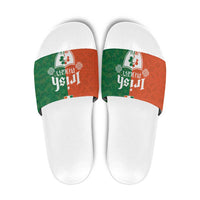 Irish Rugby Slide Sandals Shamrock with Celtics Vibes The Half Style - Wonder Print Shop