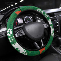 Irish Rugby Steering Wheel Cover Shamrock with Celtics Vibes The Half Style - Wonder Print Shop