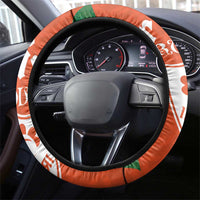 Irish Rugby Steering Wheel Cover Shamrock with Celtics Vibes The Half Style - Wonder Print Shop