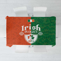 Irish Rugby Tablecloth Shamrock with Celtics Vibes The Half Style - Wonder Print Shop