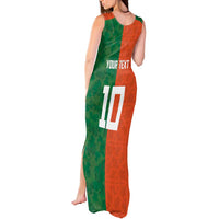 Custom Irish Rugby Tank Maxi Dress Shamrock with Celtics Vibes The Half Style - Wonder Print Shop
