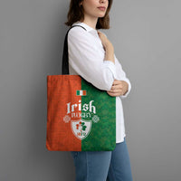 Irish Rugby Tote Bag Shamrock with Celtics Vibes The Half Style - Wonder Print Shop