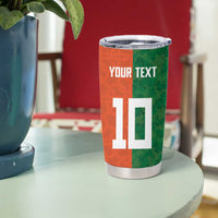 Custom Irish Rugby Tumbler Cup Shamrock with Celtics Vibes The Half Style - Wonder Print Shop