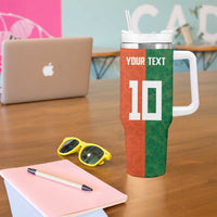 Custom Irish Rugby Tumbler With Handle Shamrock with Celtics Vibes The Half Style - Wonder Print Shop