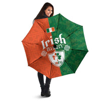 Irish Rugby Umbrella Shamrock with Celtics Vibes The Half Style - Wonder Print Shop