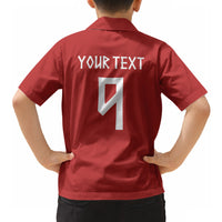 Custom Norway Football Hawaiian Shirt Norge Viking and Rosemaling Ornament