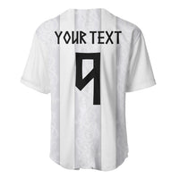 Custom Norway Football Baseball Jersey Norge Viking Ornament Whiteout