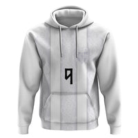 Custom Norway Football Hoodie Norge Viking Ornament Whiteout