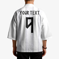 Custom Norway Football Kimono Norge Viking Ornament Whiteout