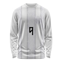 Custom Norway Football Long Sleeve Shirt Norge Viking Ornament Whiteout