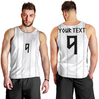 Custom Norway Football Men Tank Top Norge Viking Ornament Whiteout