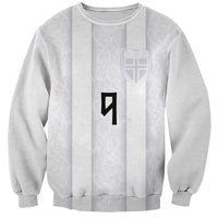 Custom Norway Football Sweatshirt Norge Viking Ornament Whiteout