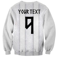 Custom Norway Football Sweatshirt Norge Viking Ornament Whiteout
