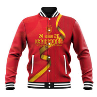 Custom Spain Football Baseball Jacket World Champions and Kings of Europe