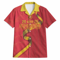 Custom Spain Football Hawaiian Shirt World Champions and Kings of Europe