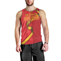 Custom Spain Football Men Tank Top World Champions and Kings of Europe