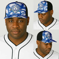 Cape Verde Football Baseball Net Cap Blue Sharks-Unbeaten in 90 Minutes
