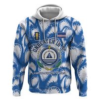 Cape Verde Football Hoodie Blue Sharks - Unbeaten in 90 Minutes
