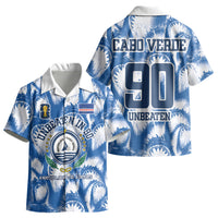 Cape Verde Football Kid Hawaiian Shirt Blue Sharks - Unbeaten in 90 Minutes