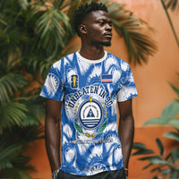 Cape Verde Football T shirt Blue Sharks - Unbeaten in 90 Minutes