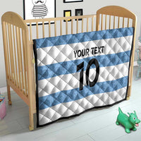 Custom Argentina Rugby 2024 Quilt Vamos Los Pumas with Jaguar and Floral Pattern - Wonder Print Shop