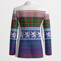 Scottish Christmas Blazer Xmas Royal Lions and Tartan - Wonder Print Shop