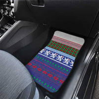 Scottish Christmas Car Mats Xmas Royal Lions and Tartan - Wonder Print Shop
