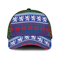 Scottish Christmas Classic Cap Xmas Royal Lions and Tartan - Wonder Print Shop