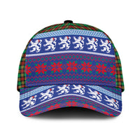 Scottish Christmas Classic Cap Xmas Royal Lions and Tartan - Wonder Print Shop