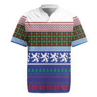 Scottish Christmas Rugby Jersey Xmas Royal Lions and Tartan - Wonder Print Shop