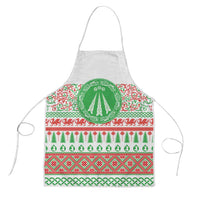 Welsh Christmas Apron Awen and Celtics Culture with Xmas Elements - Wonder Print Shop