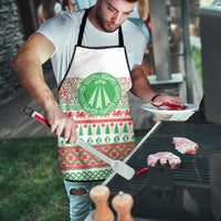 Welsh Christmas Apron Awen and Celtics Culture with Xmas Elements - Wonder Print Shop