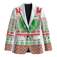 Welsh Christmas Blazer Awen and Celtics Culture with Xmas Elements - Wonder Print Shop