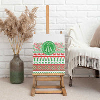 Welsh Christmas Canvas Wall Art Awen and Celtics Culture with Xmas Elements - Wonder Print Shop