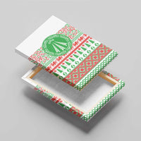 Welsh Christmas Canvas Wall Art Awen and Celtics Culture with Xmas Elements - Wonder Print Shop