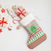 Welsh Christmas Christmas Stocking Awen and Celtics Culture with Xmas Elements - Wonder Print Shop