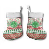 Welsh Christmas Christmas Stocking Awen and Celtics Culture with Xmas Elements - Wonder Print Shop
